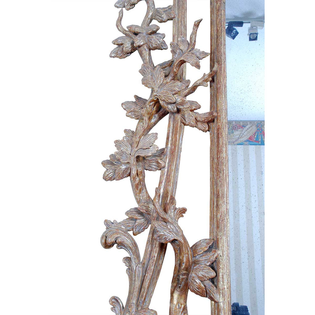 A Large Chippendale Period Pier Mirror