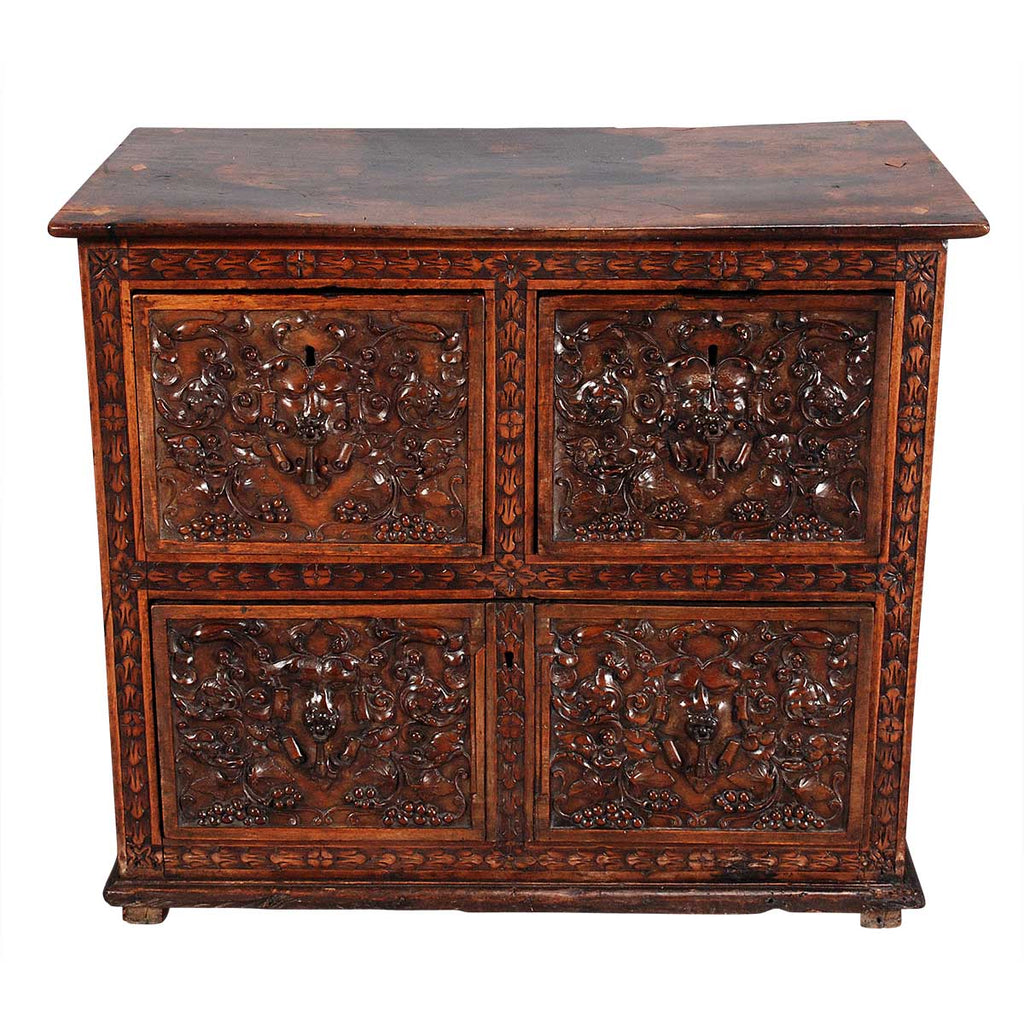 Carved Continental Chest