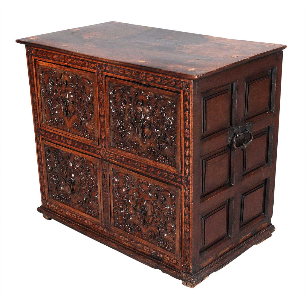 Carved Continental Chest