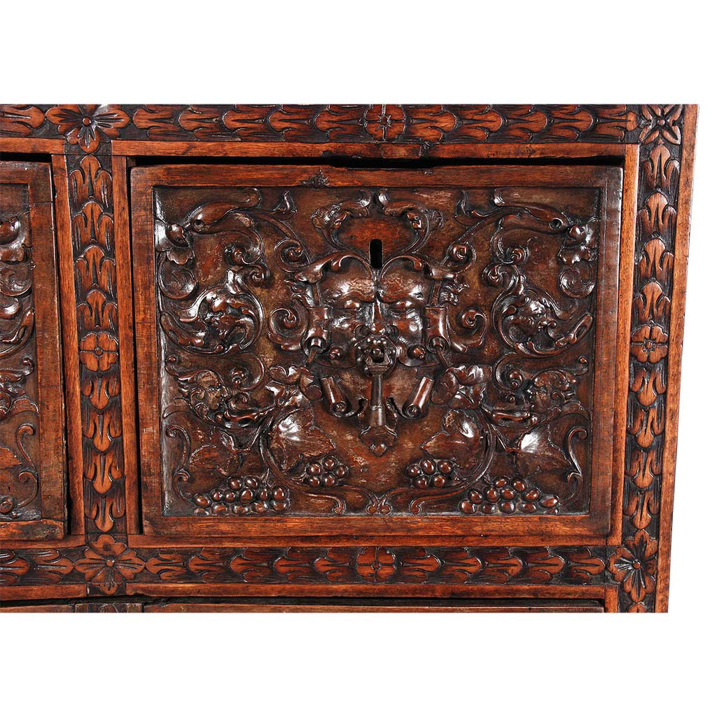 Carved Continental Chest