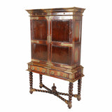 Colonial Cabinet on Stand in Padouk