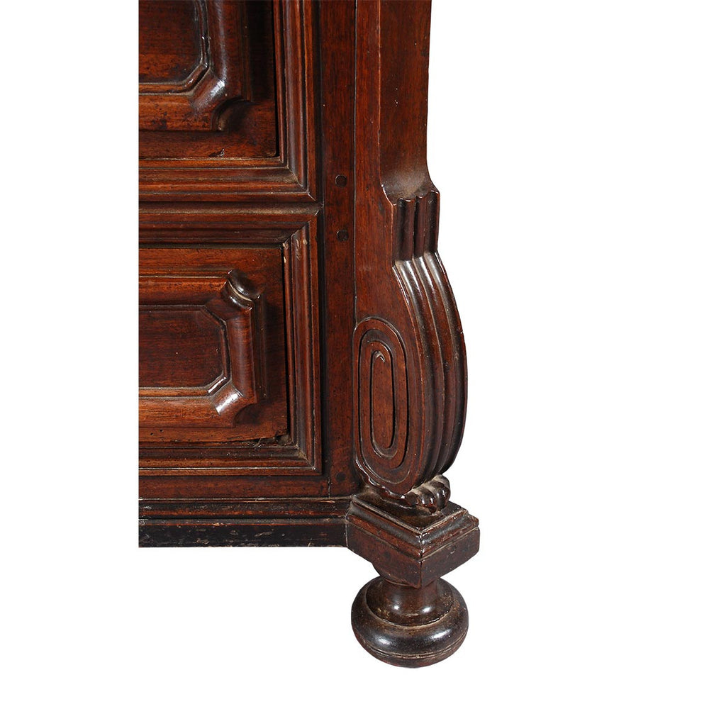 Italian Molded-Front Three-Drawer Commode