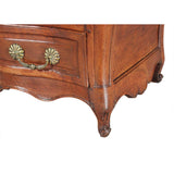 Boldly Shaped French Walnut Commode