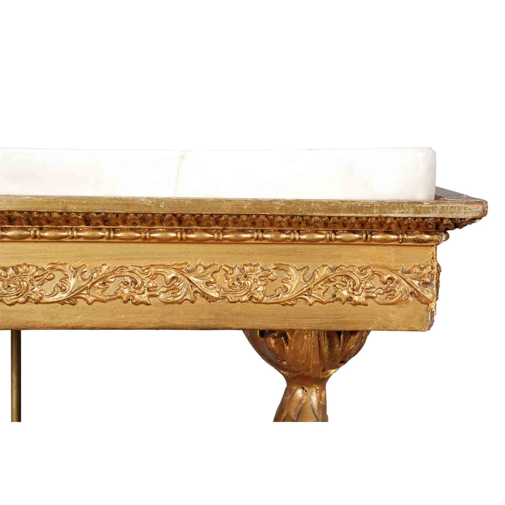 Swedish Gilt Console