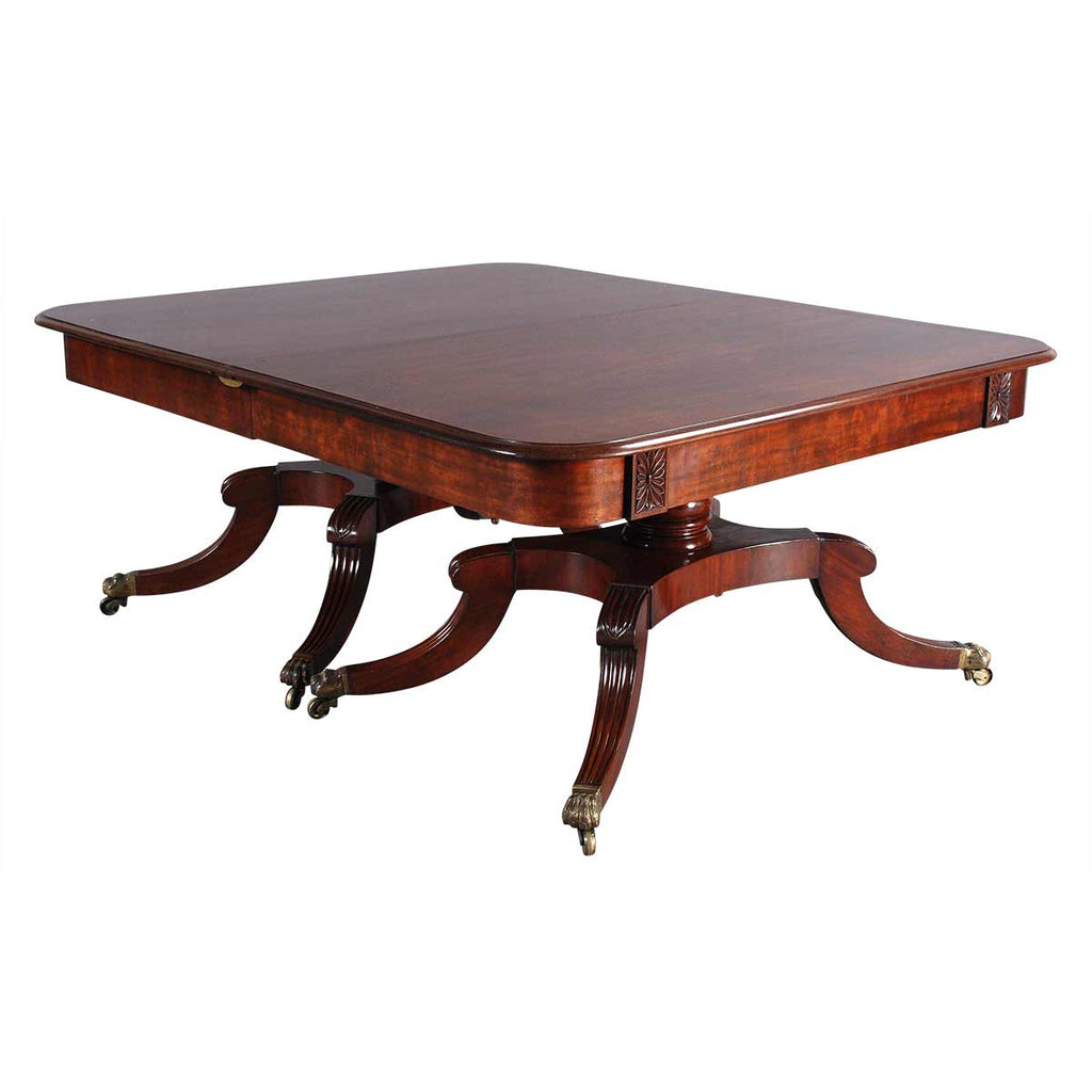 Two Pillar Extending Dining Table