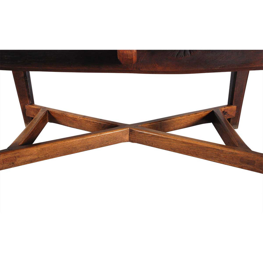 An Arts and Crafts Period Oak Farm Table