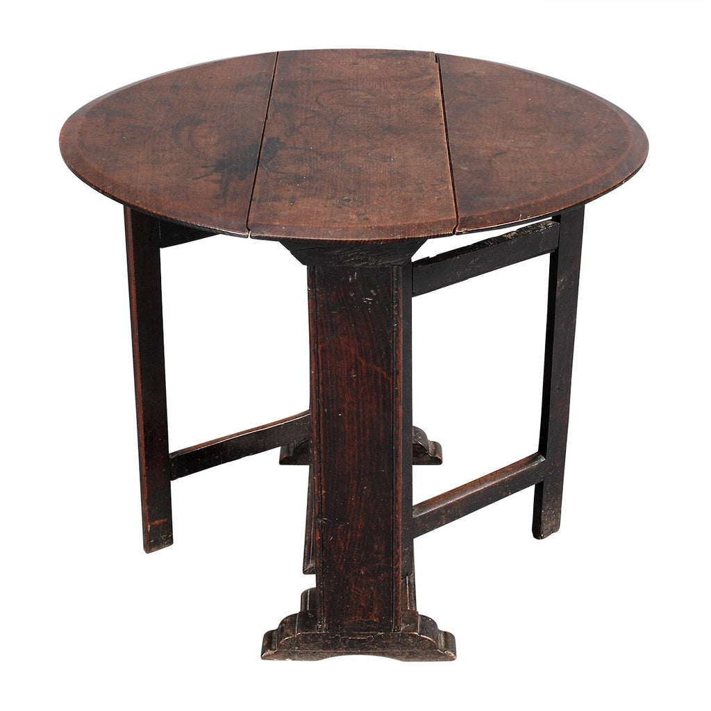 Small Sledge-Foot Gate-Leg Table