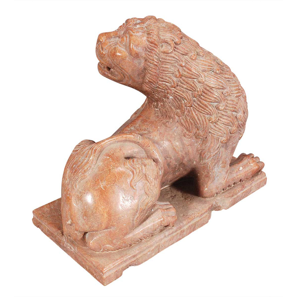 Marble Sculpture of a Lion