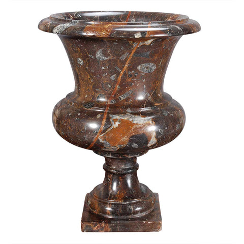 Fossilized Marble Urn