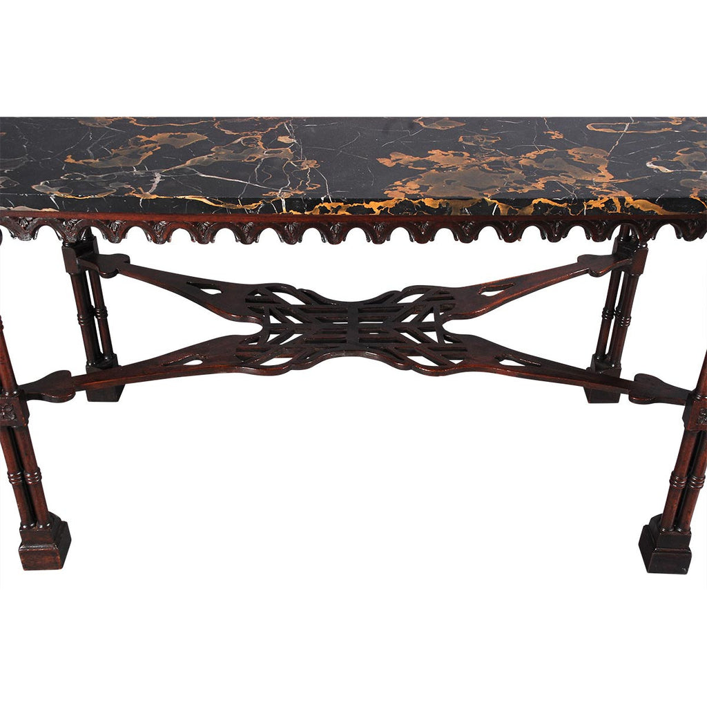 Cluster-Leg Console Table