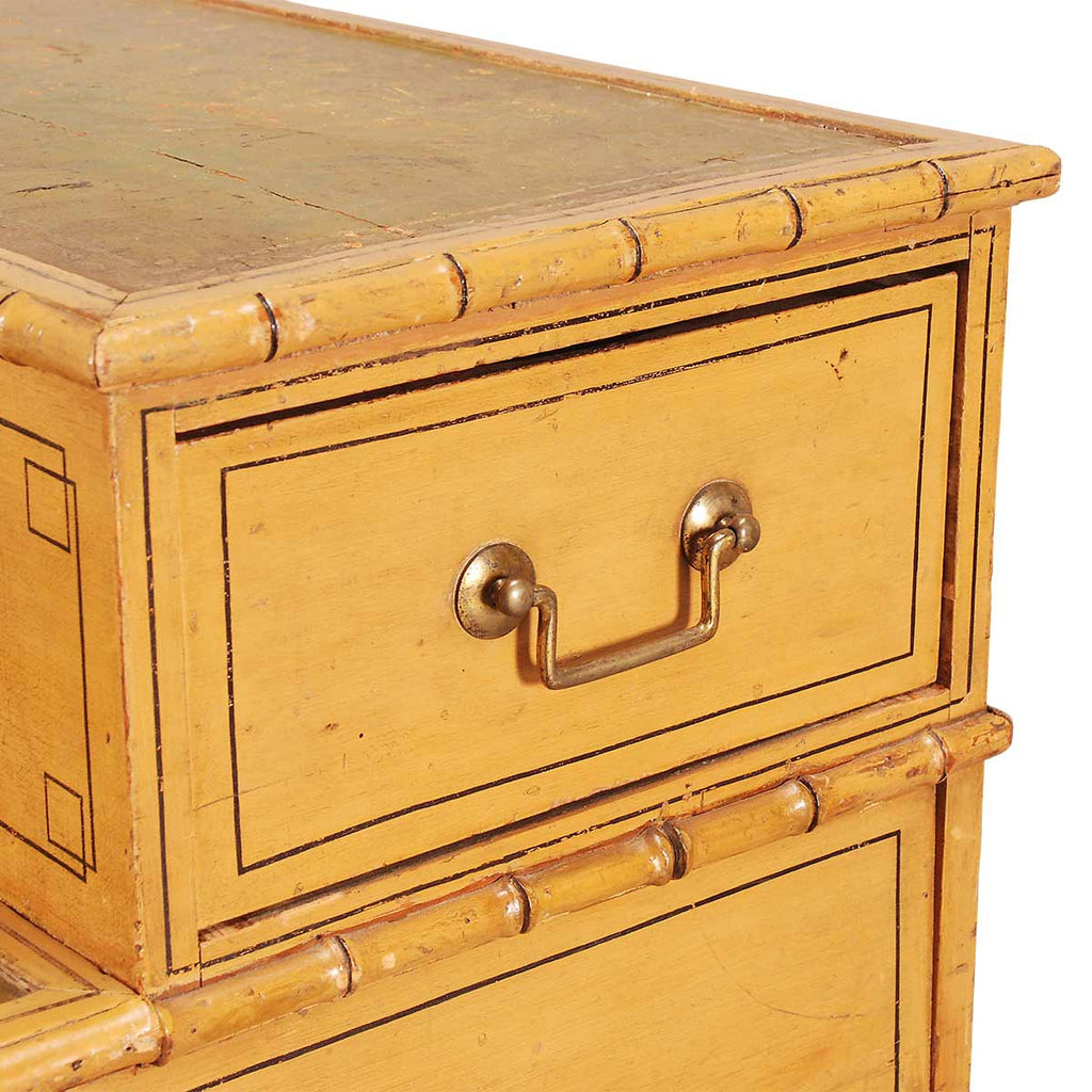 Painted Step Commode