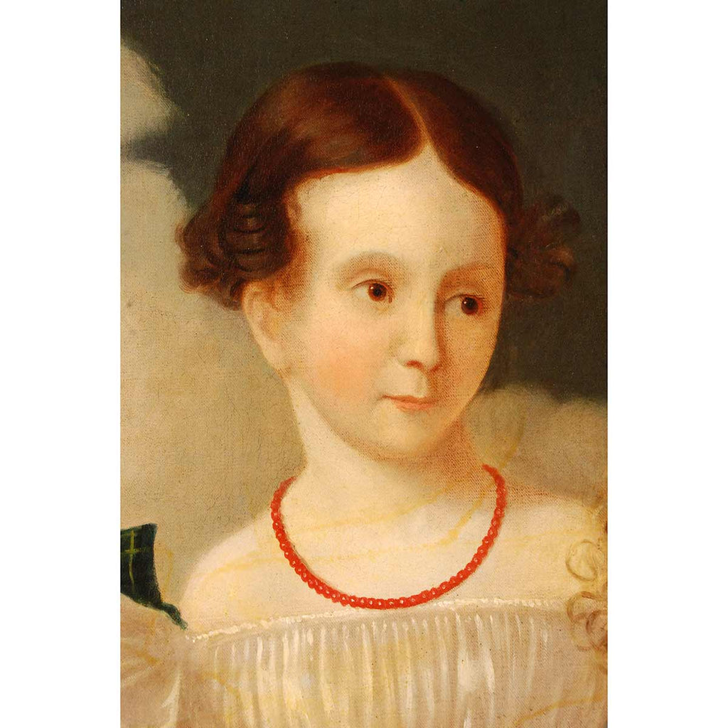 Portrait of Two Children in a Pastoral Landscape