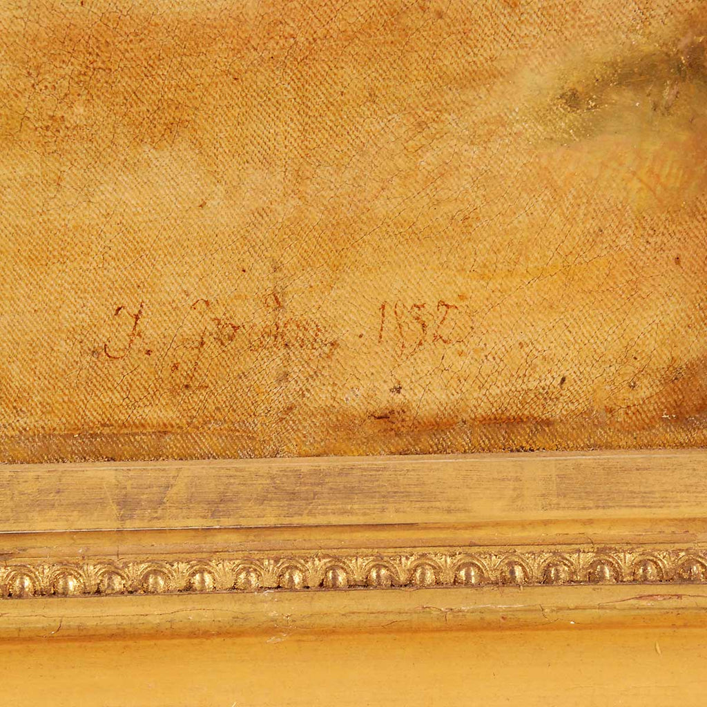 Portrait of Two Children in a Pastoral Landscape