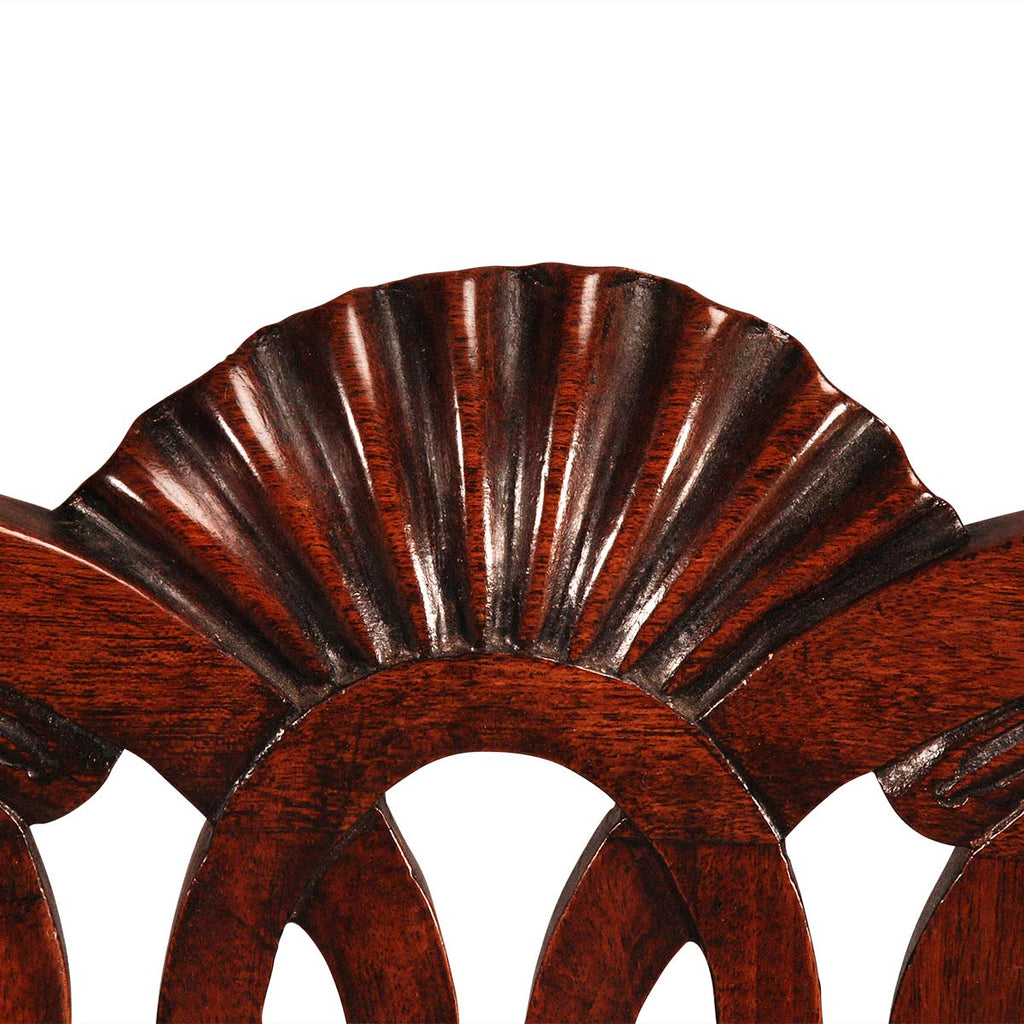 Pair of Large Chippendale Armchairs