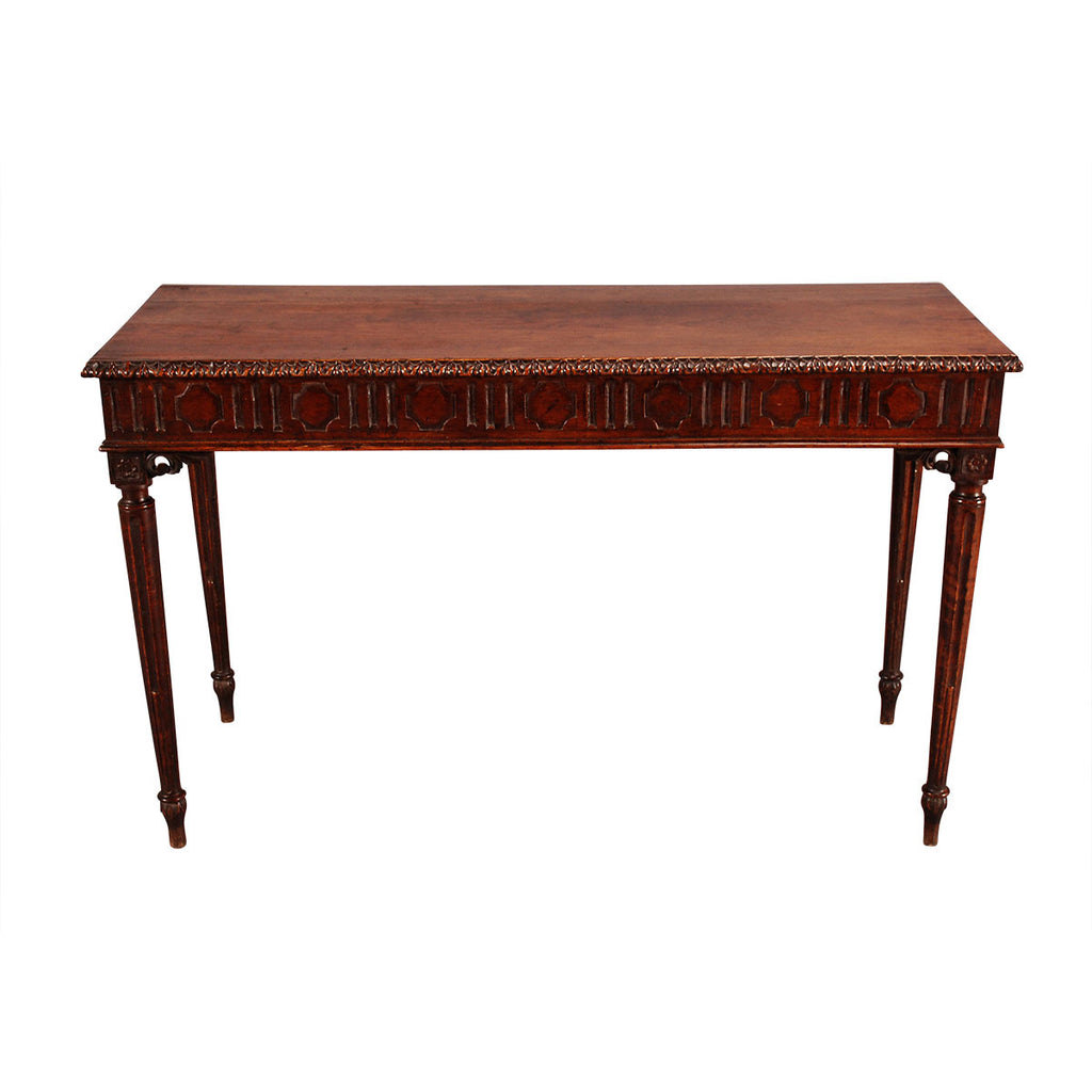Pair of Fruitwood Console Tables