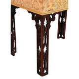 Pair of Chinese Chippendale Style Stools