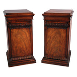 Pair of Mahogany Pedestals