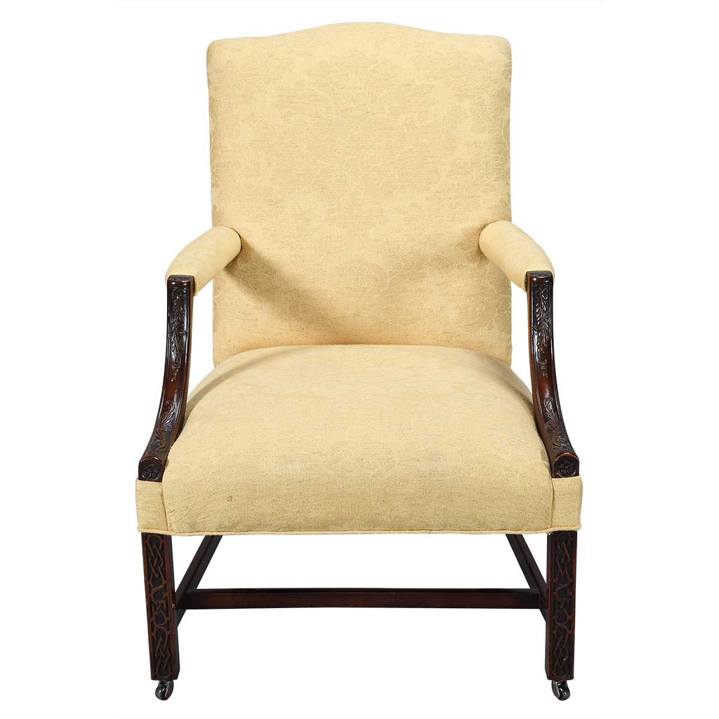 Pair of Mahogany Library Chairs