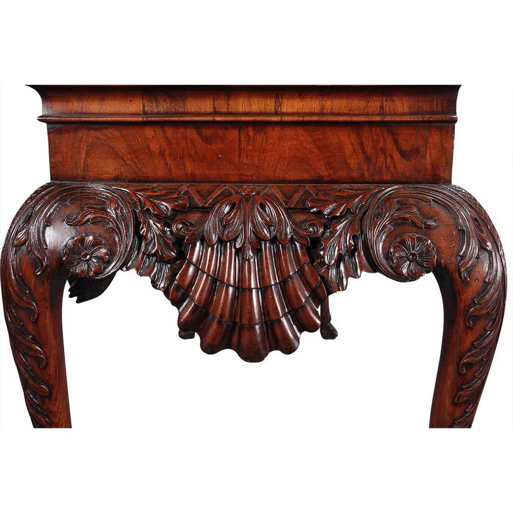 Pair of Irish Marble-Top Side Tables