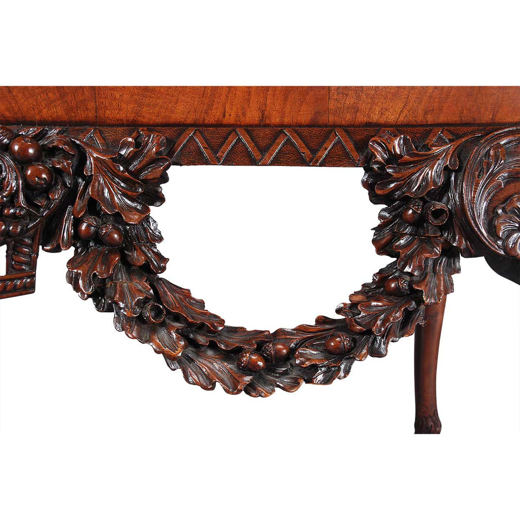 Pair of Irish Marble-Top Side Tables