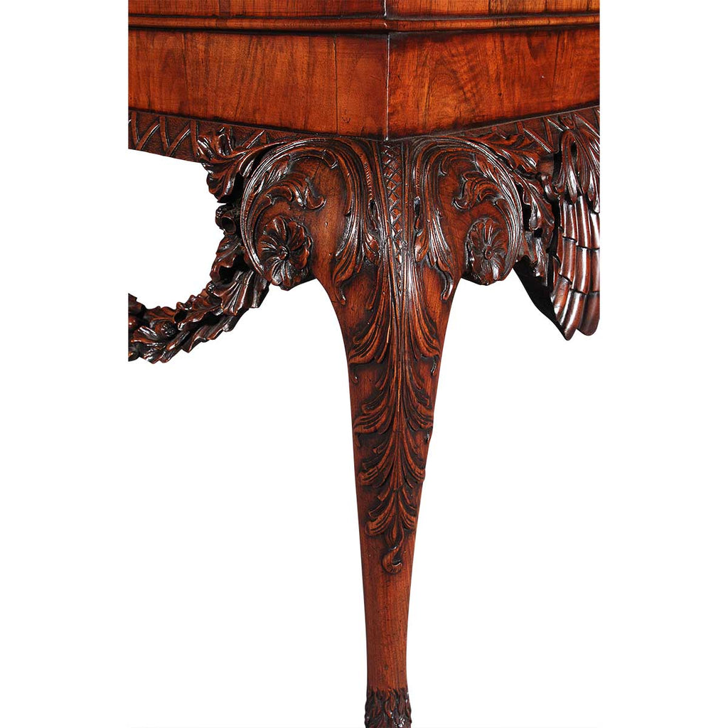 Pair of Irish Marble-Top Side Tables