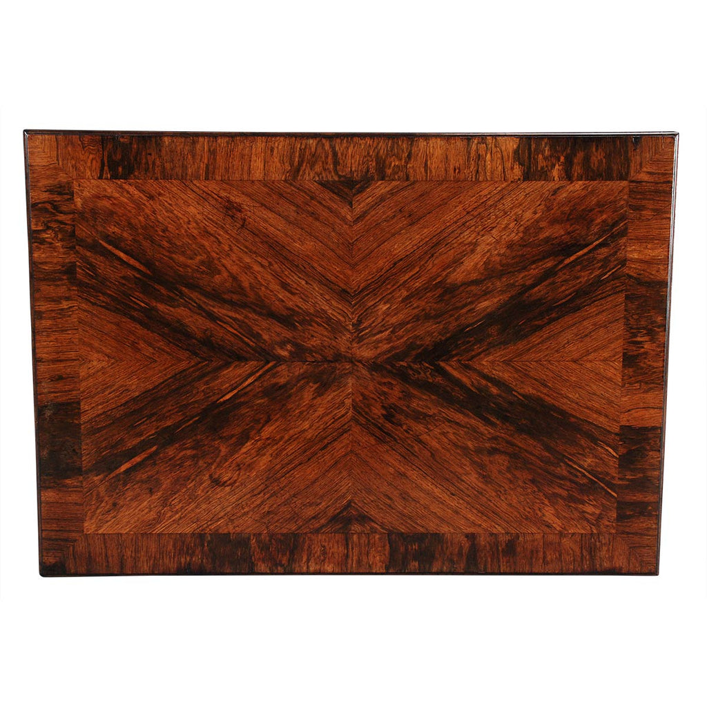 Rosewood Table on Barley Twist Legs