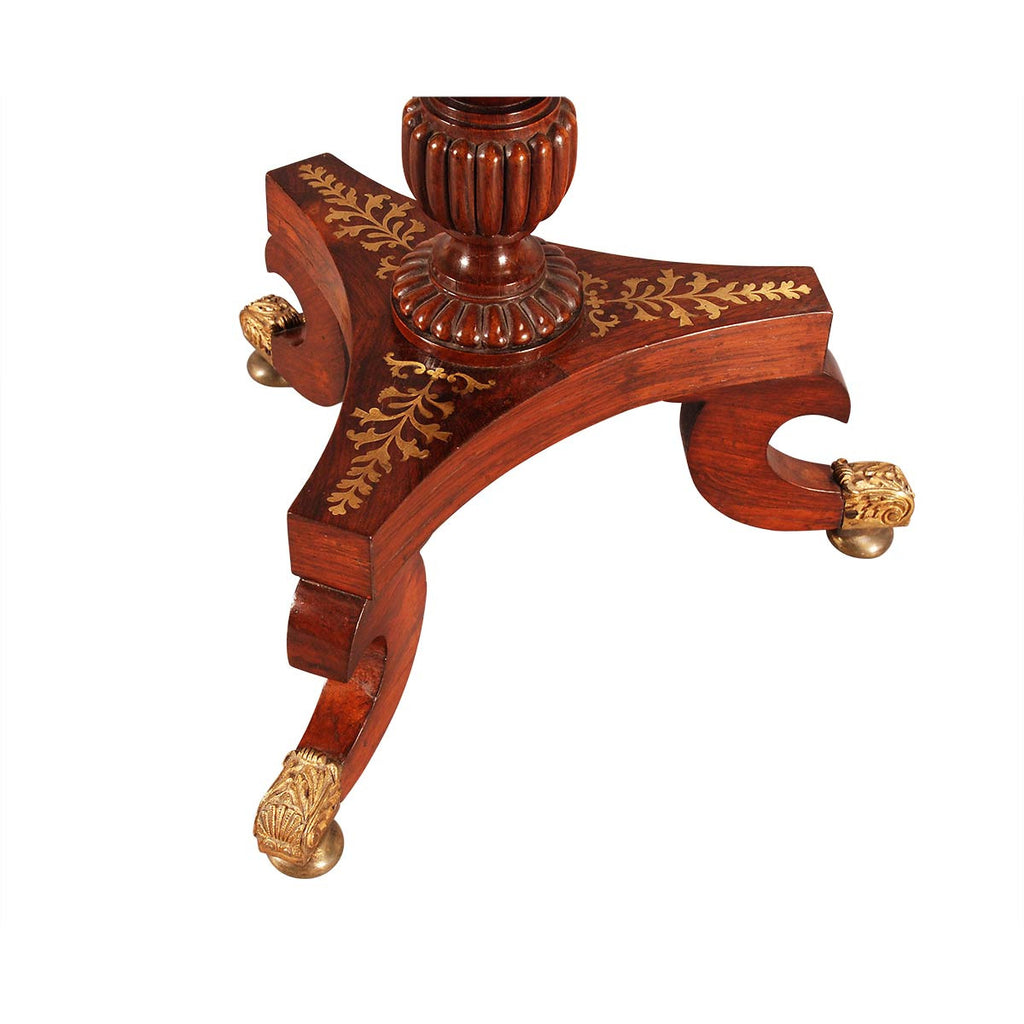 Rosewood and Brass Music Stand