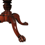 A 19th century Irish round mahogany breakfast table. view 3