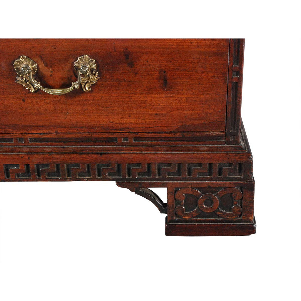 'Chinese Chippendale' Mahogany Secretary