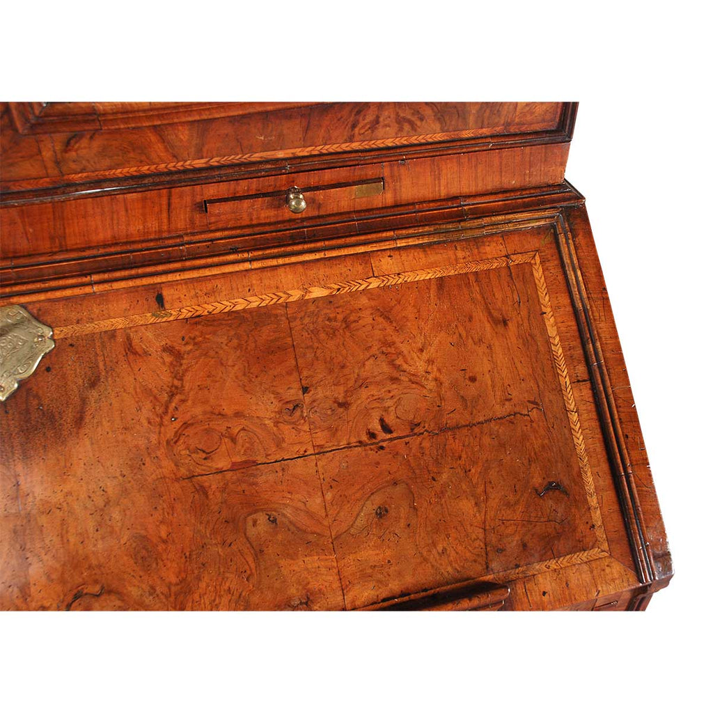 George II Period Walnut Secretary