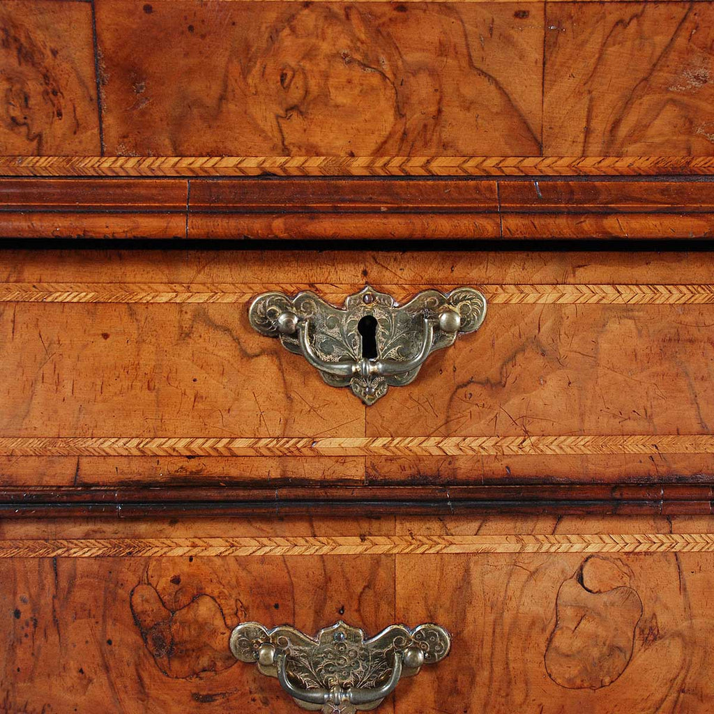 George II Period Walnut Secretary