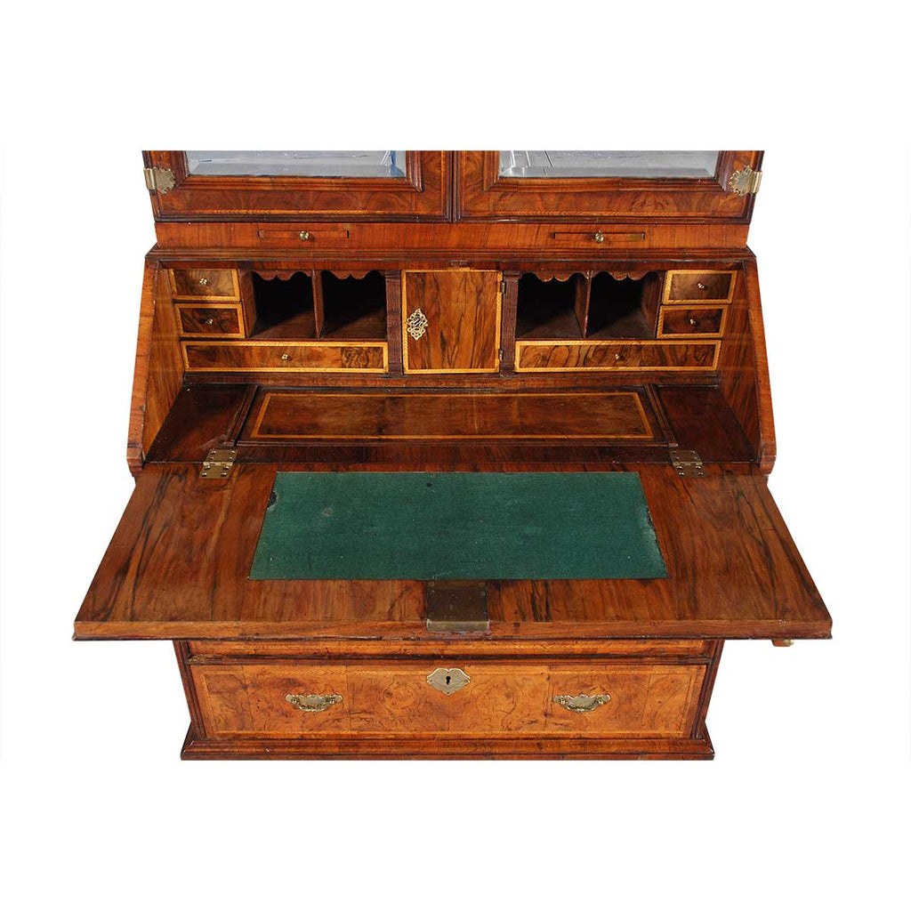 George II Period Walnut Secretary