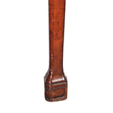 Mahogany Serpentine Serving Table