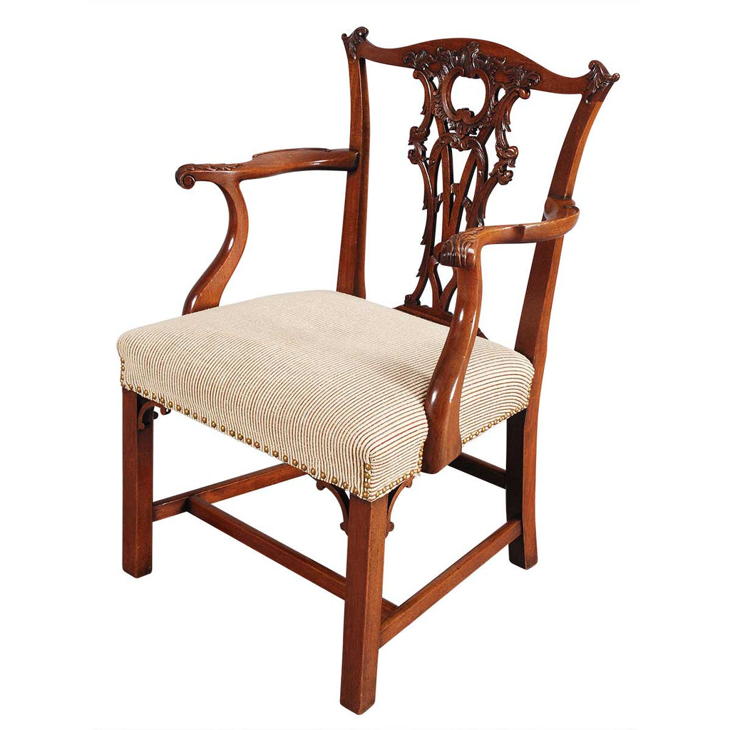 Set of 12 Mahogany Dining Chairs