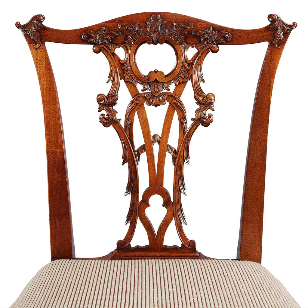 Set of 12 Mahogany Dining Chairs