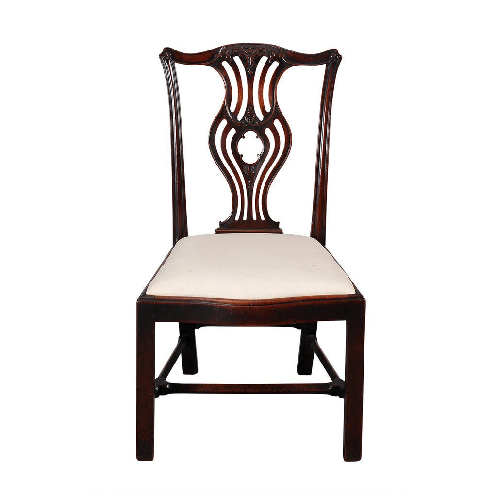 Set of Four Chippendale Period Chairs