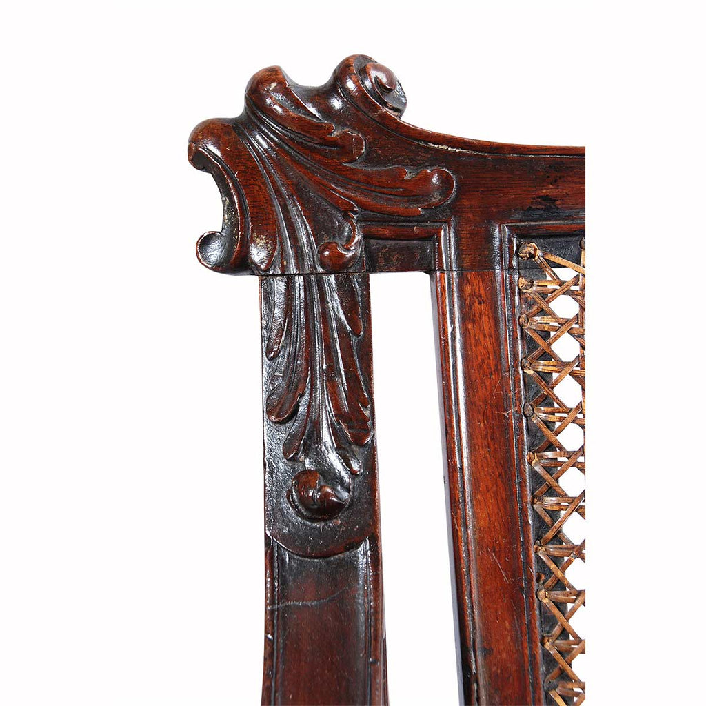 Sofa with Caned Back and Seat