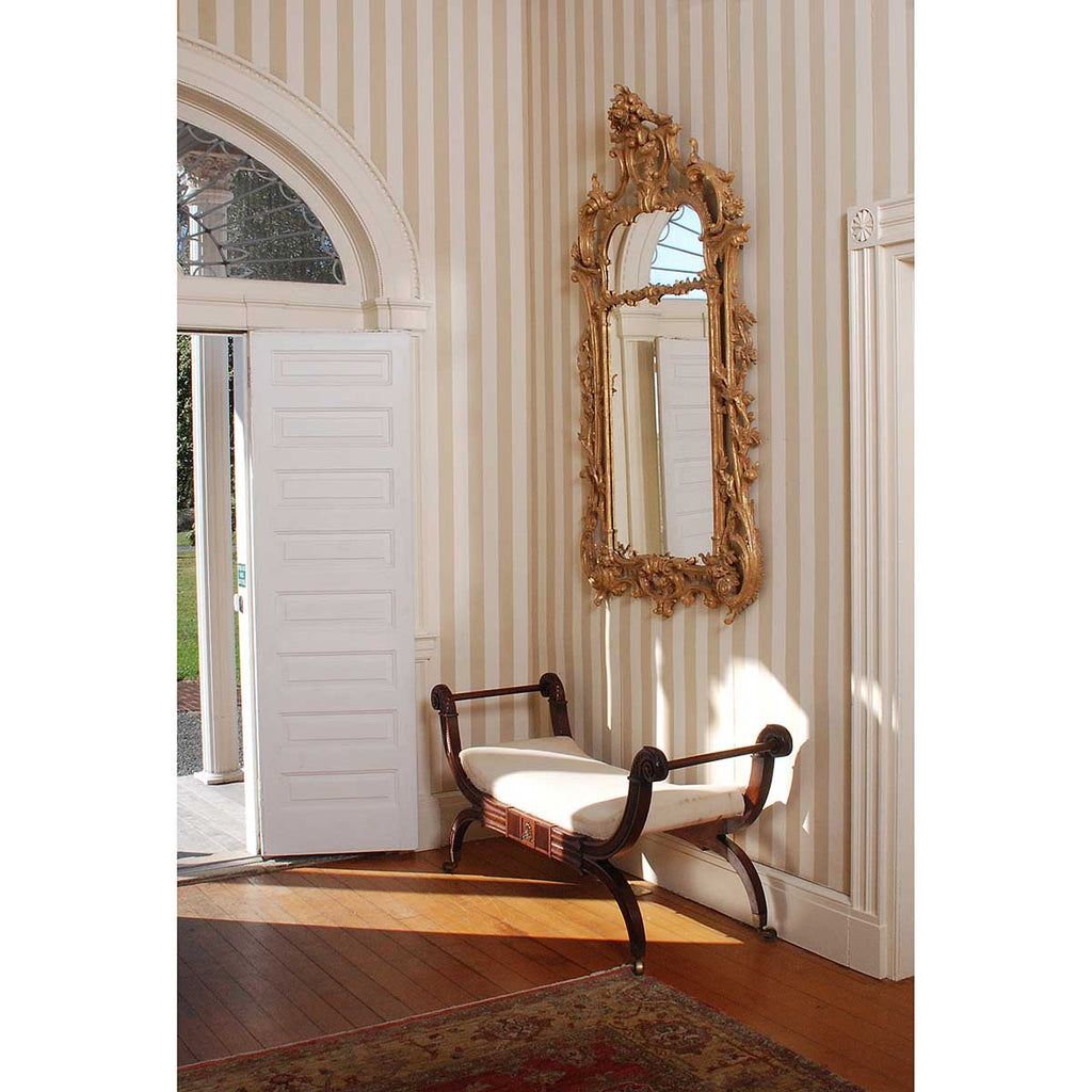 A Large Chippendale Period Pier Mirror