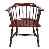Low-Back Mahogany Windsor Chair