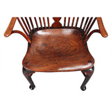 George III Period Yew and Elm Windsor Chair