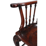 Mahogany Windsor Chair with Hairy Paw Feet