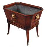 George III Period Mahogany Wine Cooler