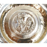 17th Century Alms Pan with Annunciation Scene