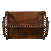 Rosewood Book Stand with Scrolled Ends