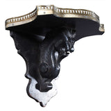 Small Wooden Bracket Carved with a Lion