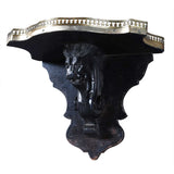 Small Wooden Bracket Carved with a Lion