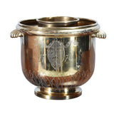 Engraved Brass Champagne Cooler