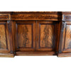 Breakfronted Cabinet Veneered in Flame Mahogany