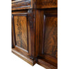 Breakfronted Cabinet Veneered in Flame Mahogany