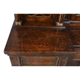 Bullock Library Cabinet in Figured Elm